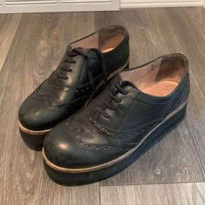 Platform oxfords
